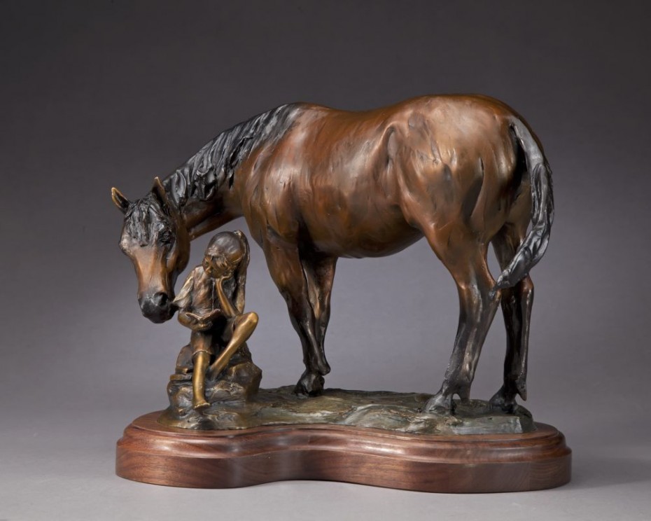 Pony Tales Bronze Sculpture
