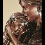 Healing Touch bronze sculpture